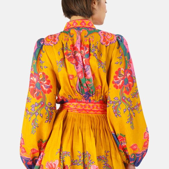 Zimmermann wrap dress AU size 3 US size 8-10 - Picture 7 of 9